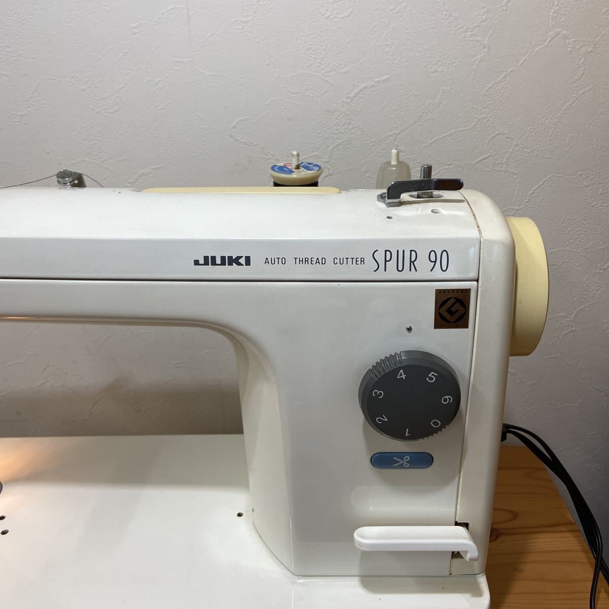 UTt638【動作品】JUKI ジューキ TL-90 SPUR 90 職業用ミシン