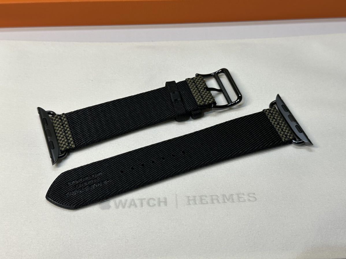 未使用 series9 トワルH ヴェール 黒 Apple watch HERMES 未使用 series9 トワルH ヴェール 黒 Apple watch HERMES