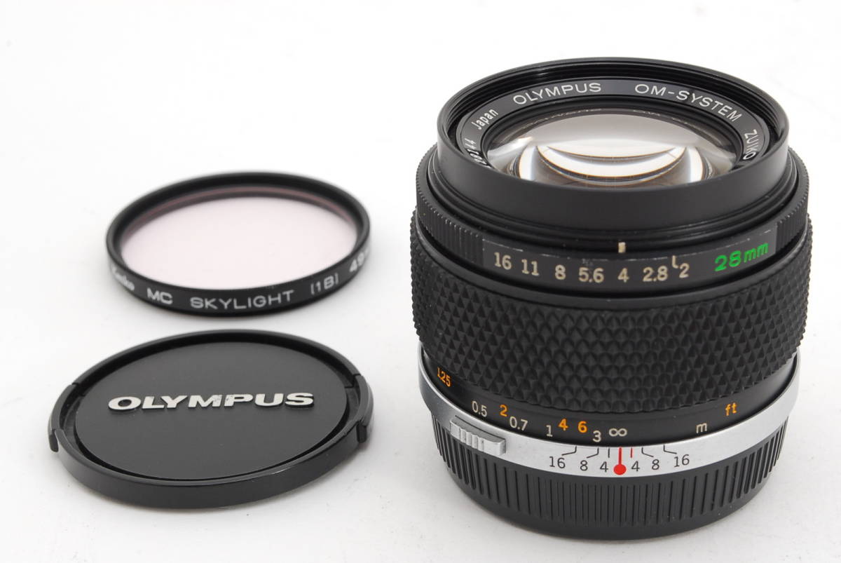 Olympus オリンパス OM-SYSTEM ZUIKO MC AUTO-W 後期 28mm F2 広角