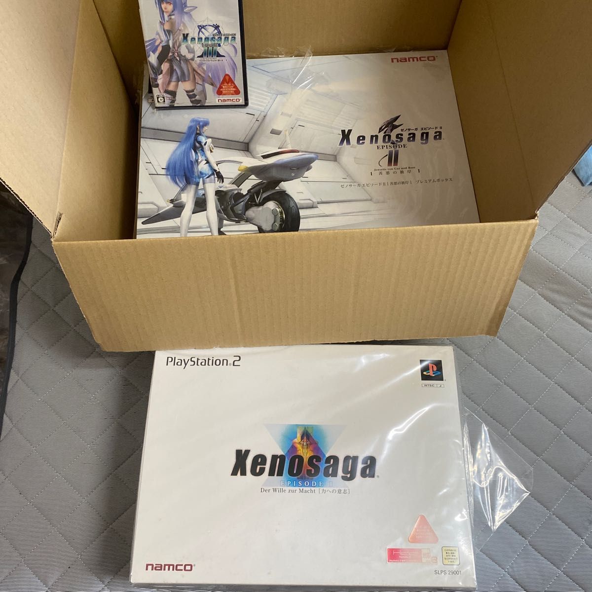 PS2】 ゼノサーガ エピソードI Ⅱプレミアムボックス Ⅲのセット PS2】 ゼノサーガ エピソードI Ⅱプレミアムボックス Ⅲのセット