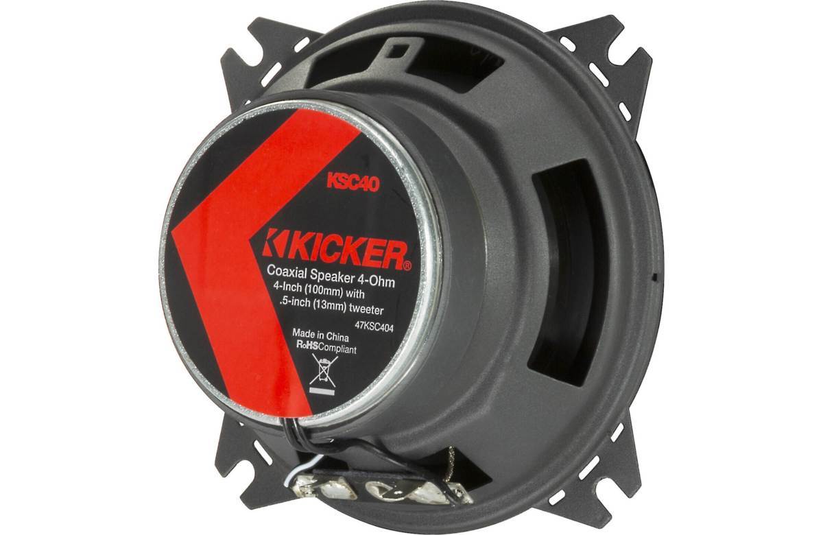 ■USA Audio■キッカー Kicker KSC404 (47KSC404) 10cm Max.150W ●保証付●税込_画像5