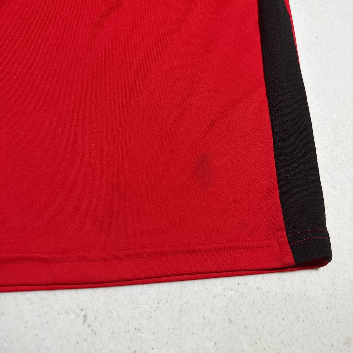 プーマ PUMA サッカー トレーニング用 赤 レッド プラクティスシャツ ジュニア 子供用150cm_画像8