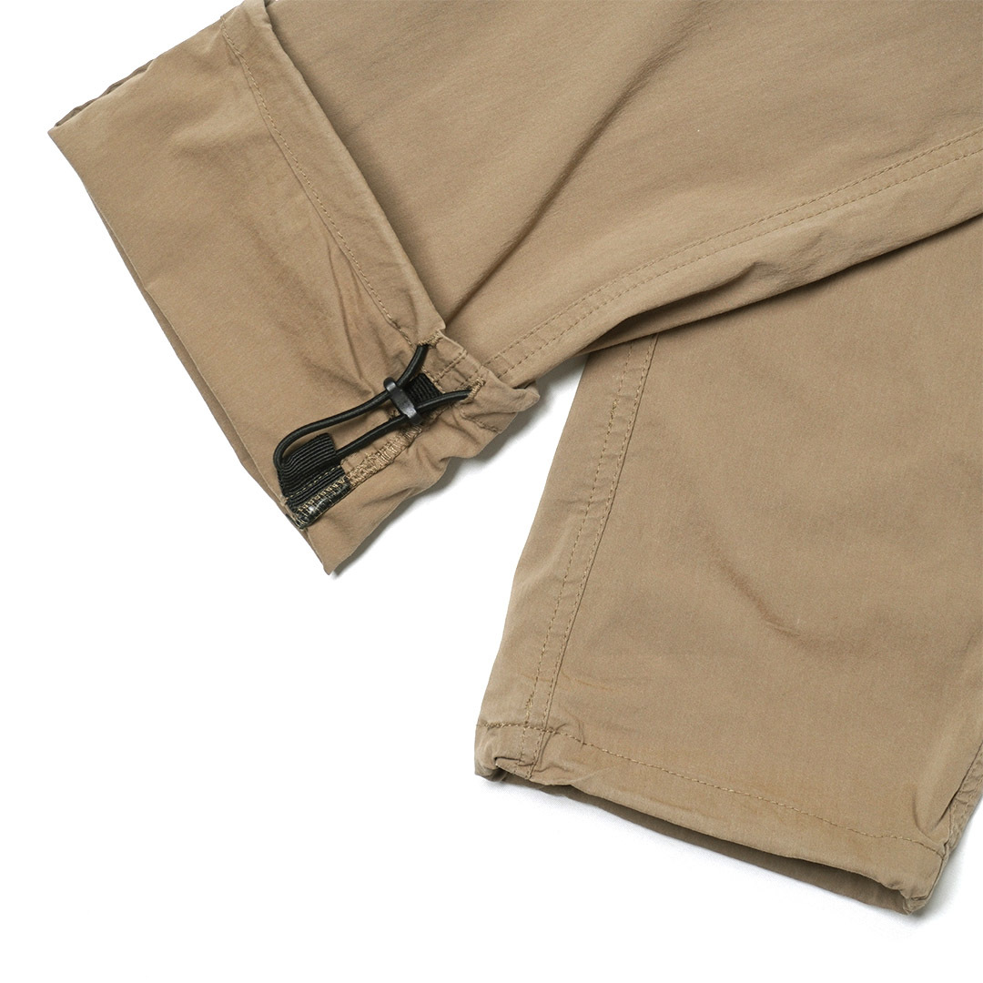 GRAMICCI × GRIP SWANY 別注 CAMP POUCH PANTS【S】ベージュ グラミチ グリップスワニー キャンプポーチパンツ  ストレッチ GOOUT GSP-51