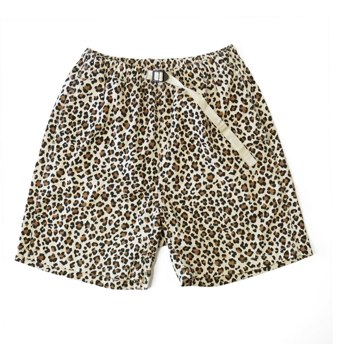 GRAMICCI × BEAMS BOY 別注 PRINT SHORTS【F】レオパード グラミチ