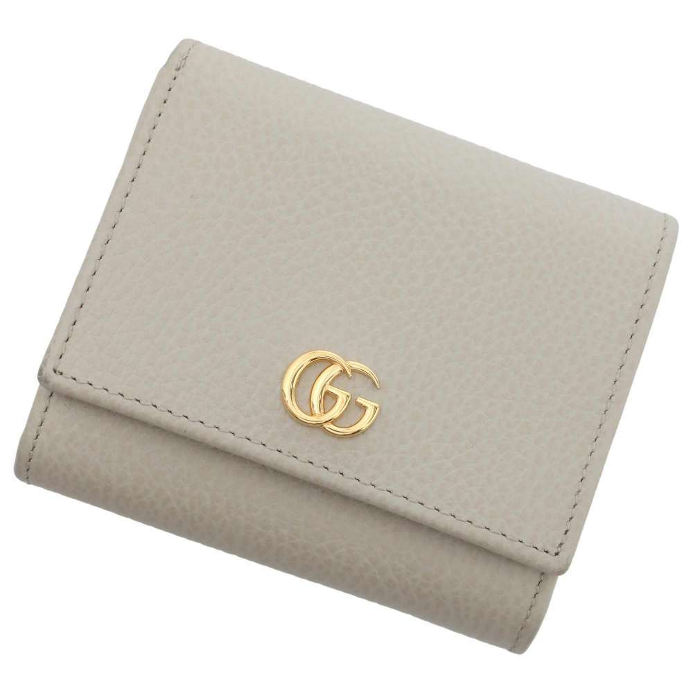 【待望★】 グッチ 二つ折り財布 【安心保証】 グレー 財布 GUCCI 598587 ピンク ウォレット レザー GGマーモント 女性用財布 【待望★】 グッチ 二つ折り財布 【安心保証】 グレー 財布 GUCCI 598587 ピンク ウォレット レザー GGマーモント 女性用財布