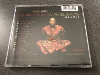 Raphael Saadiq/ラファエル・サディーク『Instant Vintage』CD/D'Angelo/ディアンジェロ/Angie Stone/Calvin Richardson/Tony! Toni! Tone!の画像2