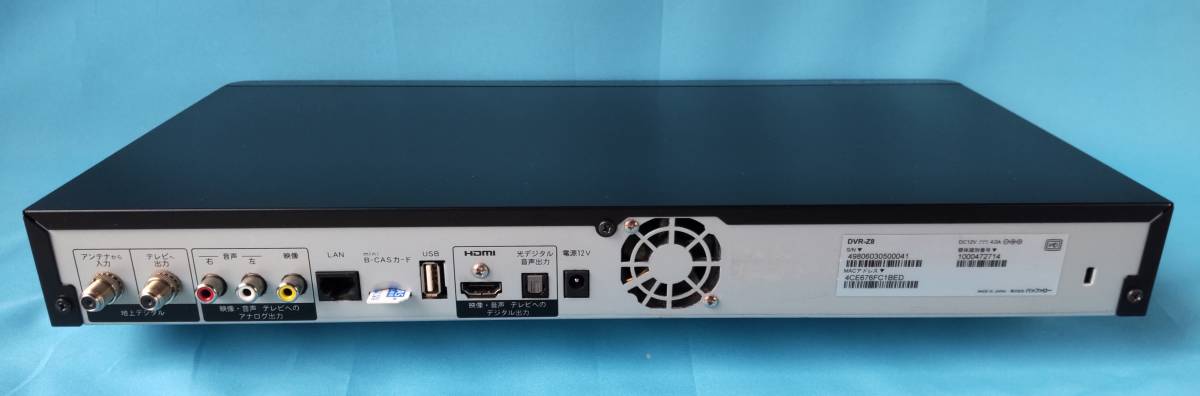 完動品 バッファロー・DVR-Z8 8チャンネル自動録画・HDD 完動品 バッファロー・DVR-Z8 8チャンネル自動録画・HDD
