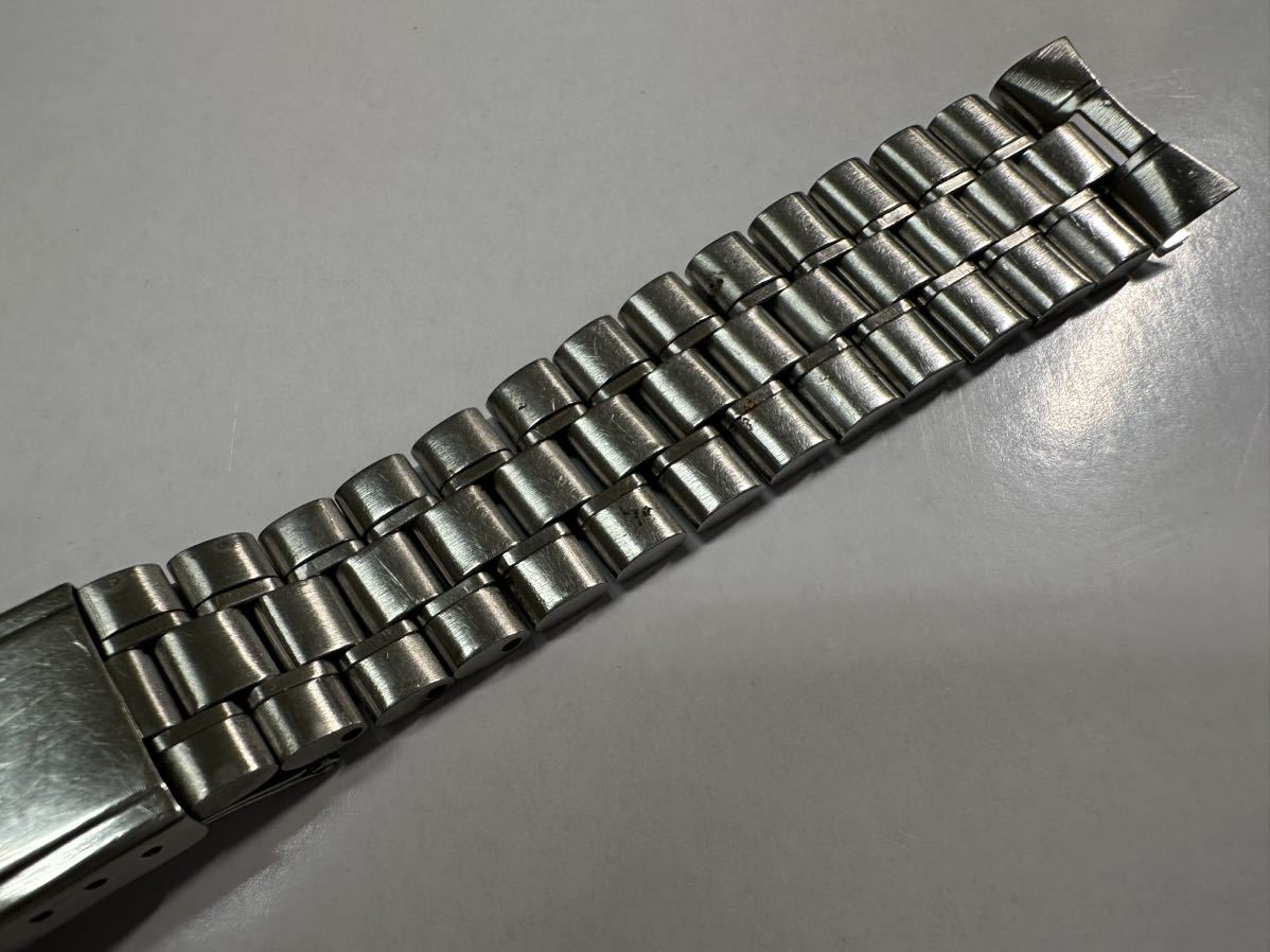 オメガ ステンレスベルト 1098 526 stainless steel ラグ幅19mm用　メンズ ブレスレット OMEGA bracelet 112-1_画像3