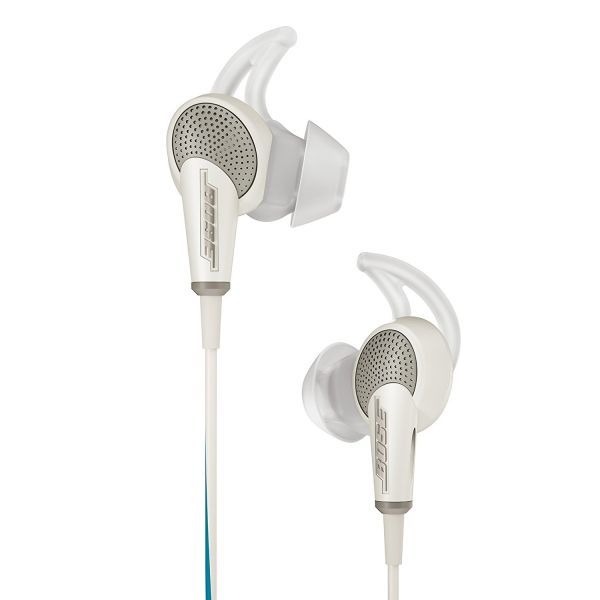 Bose QuietComfort 20聲學降噪耳機 - Apple設備降噪耳機白色 原文:Bose QuietComfort 20 Acoustic Noise Cancelling headphones - Apple devices ノイズキャンセリングイヤホン 　ホワイト