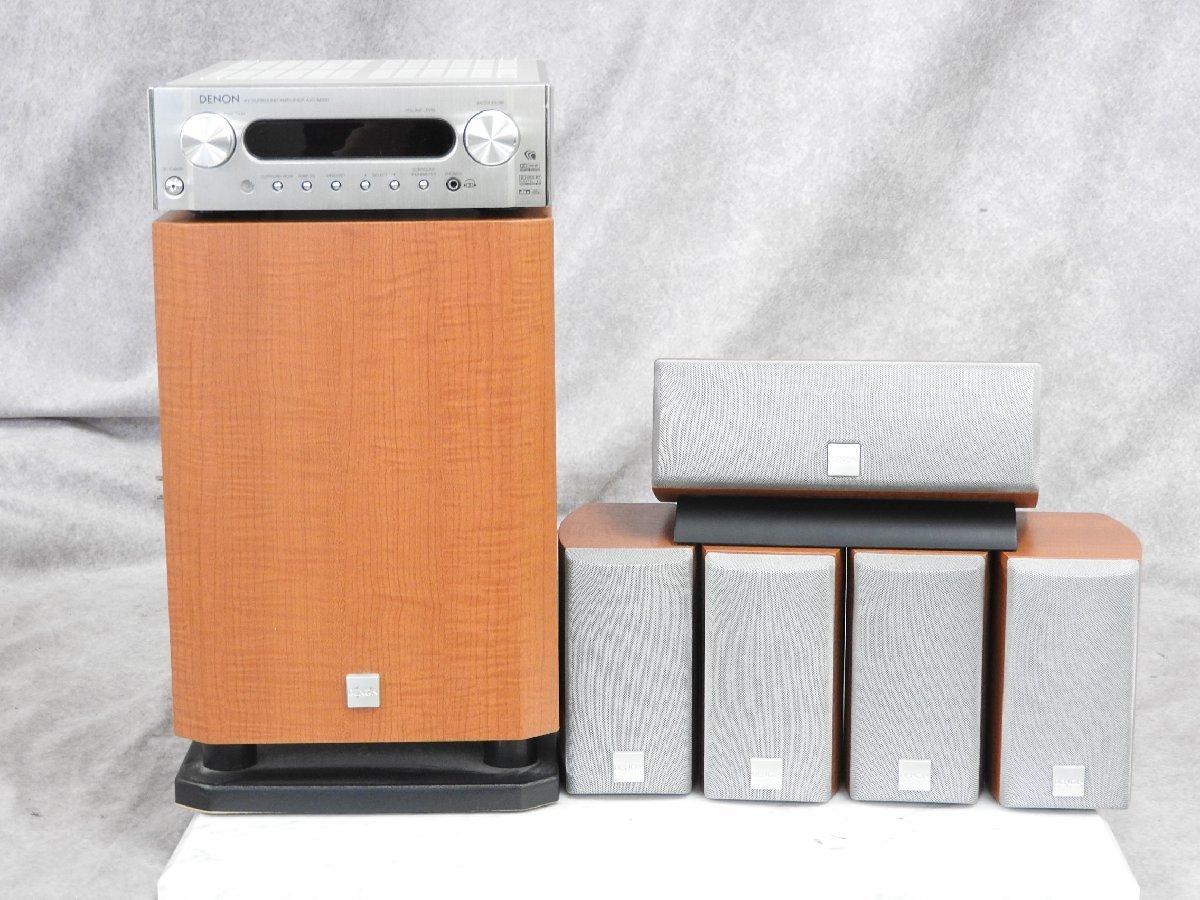 ☆ DENON デノン アンプ/AVC-M330 + スピーカー/SC-CM330/SC ☆ DENON デノン アンプ/AVC-M330 + スピーカー/SC-CM330/SC