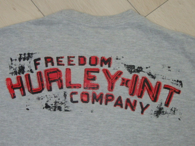 ★HURLEY★ ハーレー 半袖Tシャツ グレー Mサイズ ★新品正規品★_画像4