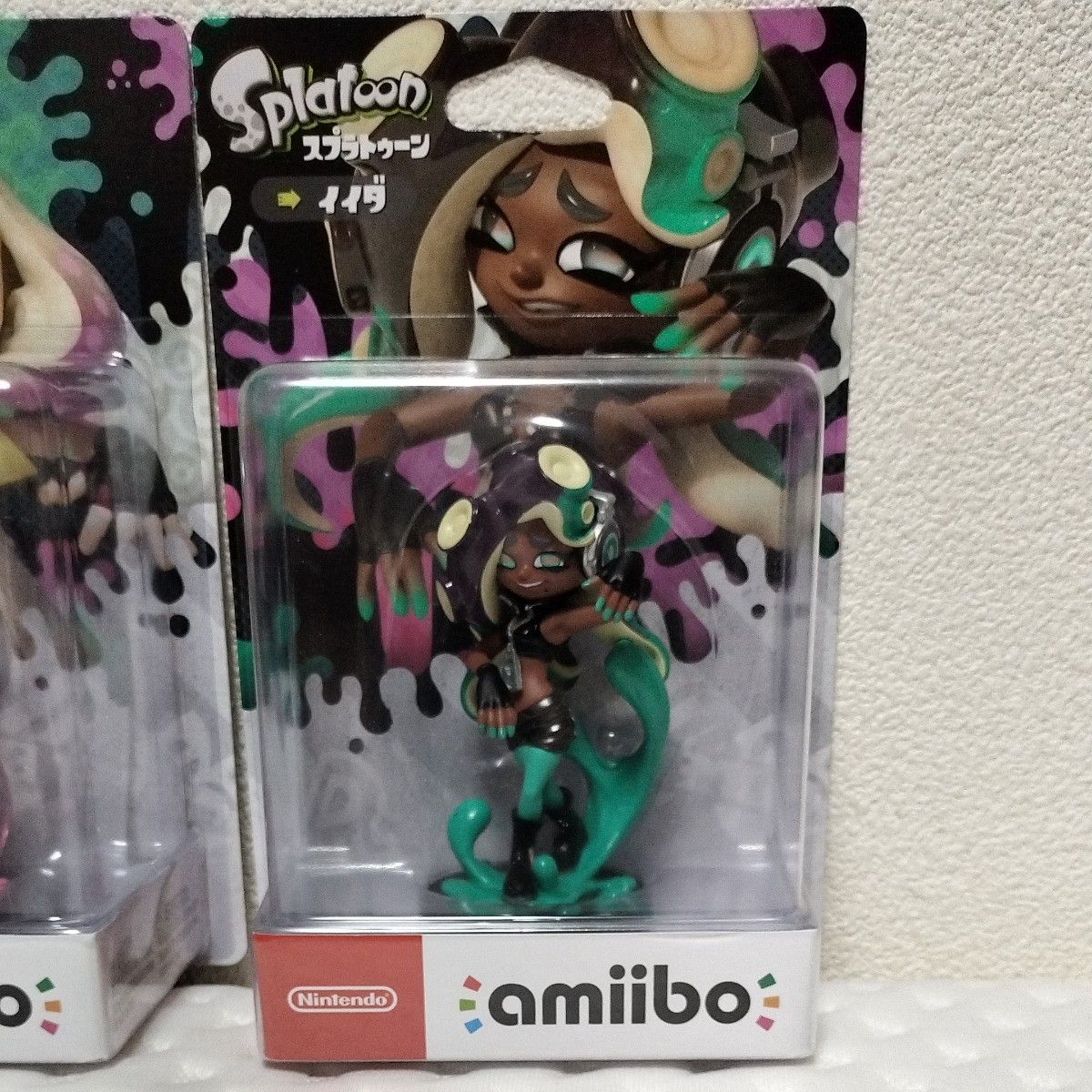 新品 未開封 アミーボ ヒメ イイダ 2体セット amiibo テンタクルズ