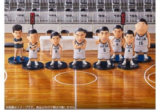 新品未開封　スラムダンク　山王セット　フィギュア　コレクション　山王　SLAM DUNK　映画　湘北　新品　沢北　河田　深津　レア