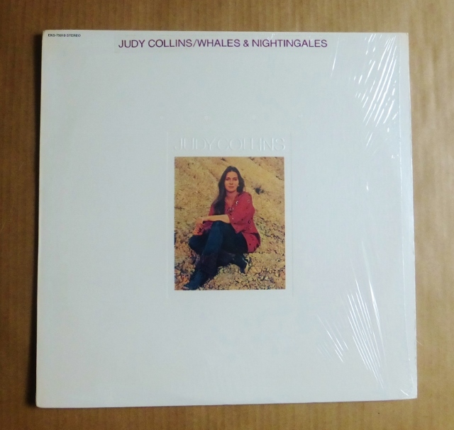 JUDY COLLINS「WHALES & NIGHTINGALES」米ORIG [初回蝶W無ELEKTRA] ステッカー有シュリンク美品_画像1