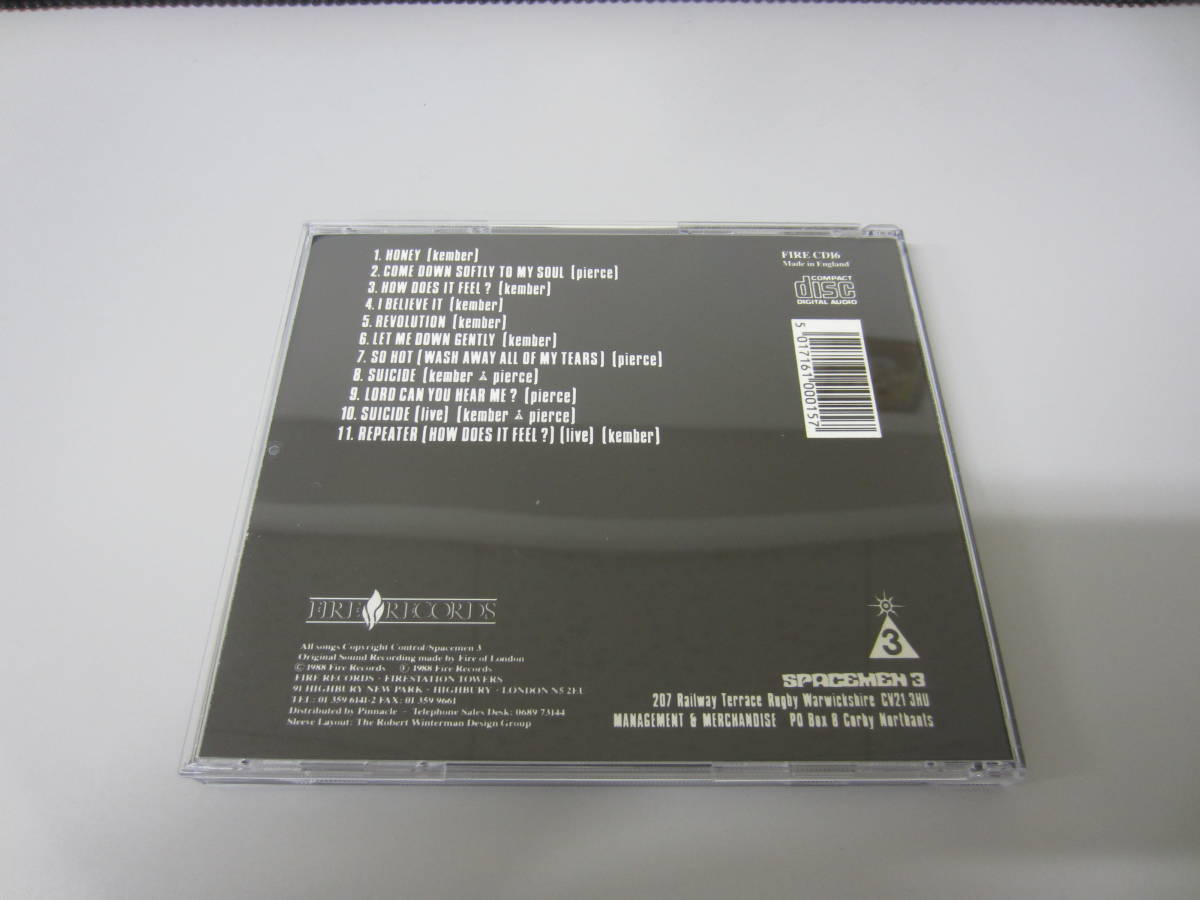 Spacemen 3/Playing With Fire UK盤CD ネオサイケ シューゲイザー My Bloody Valentine LOOP Spiritualized Spectrum Darkside Telescopesの画像3
