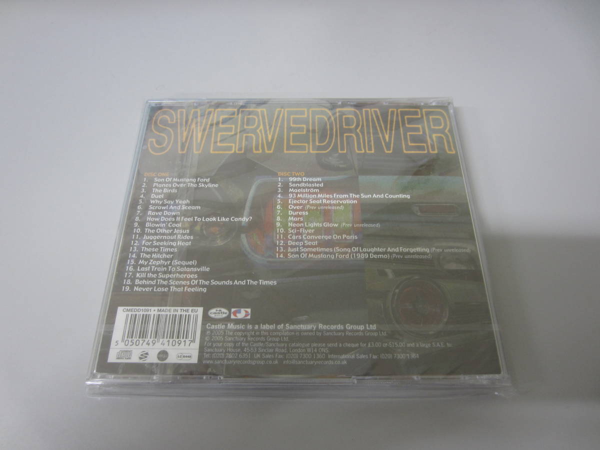 新品 Swervedriver/Juggernaut Rides 89-98 UK(EU)盤2枚組CD ネオアコ シューゲイザー Ride OASIS Slowdive My Bloody Valentine Adorableの画像2