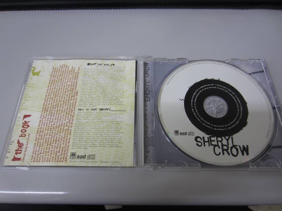 Sheryl Crow/sheliru* черный u/ST UK запись CD Alterna гитара pop 