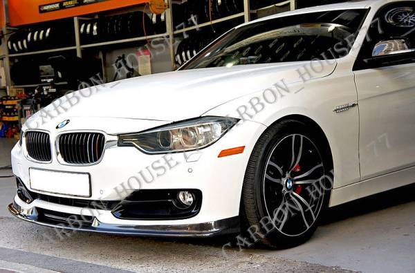 *BMW F30 F31 normal front lip spoiler HM type FRP made not yet painting 2012-2015*.