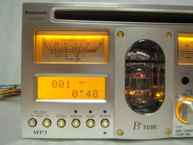 パナソニック panasonic CQ-TX5500D 整備済み 高精度クロック 高音質改造仕様の画像2