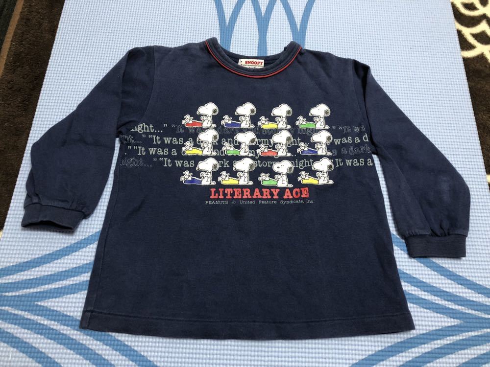 familiar ファミリア 長袖Tシャツ 100センチ トップス スヌーピー キッズ_画像1