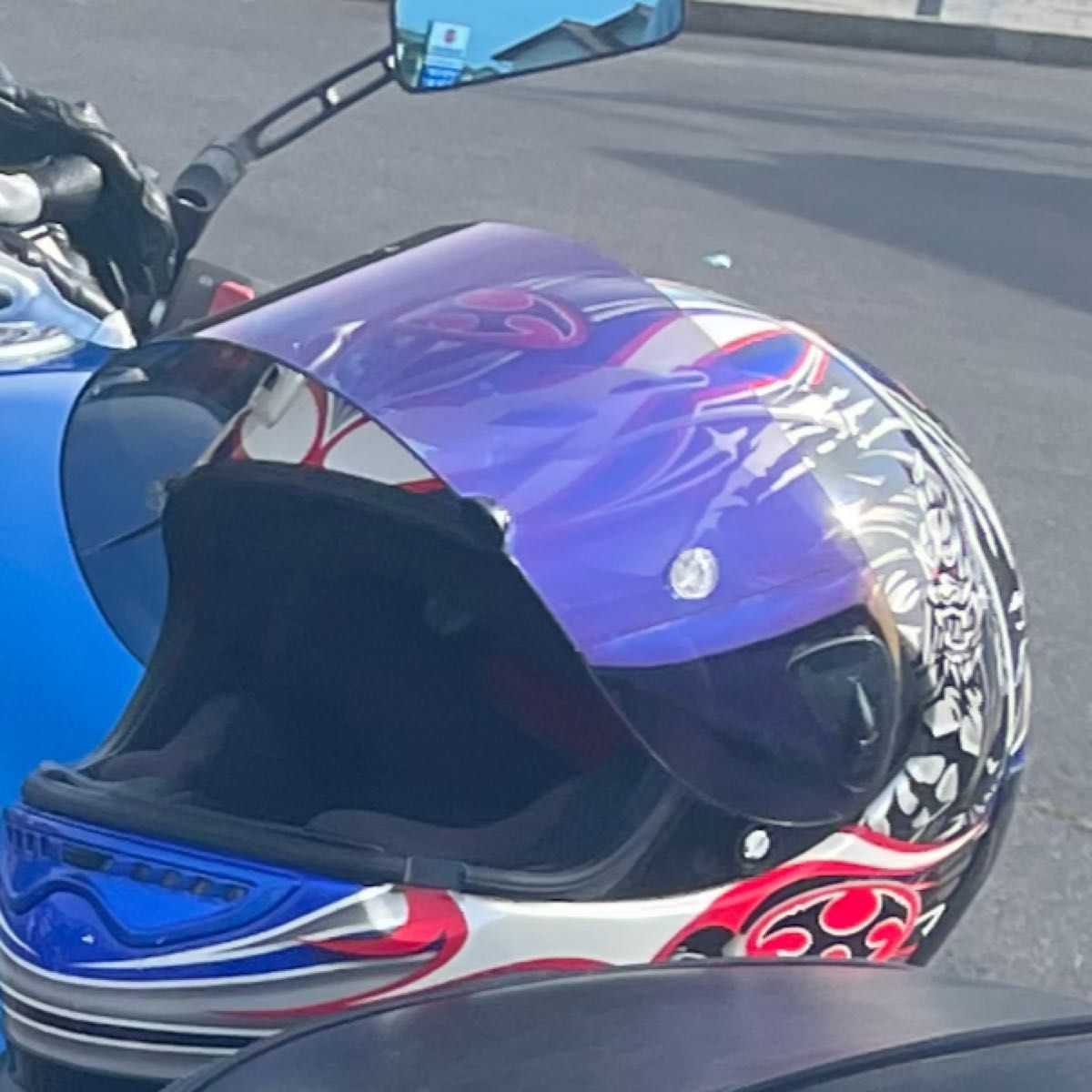 KABUTO OGK 秋吉モデル　フルフェイス　ヘルメット　シールド3点セット