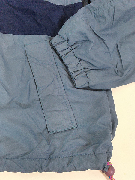 古着 80s Eddie Bauer 黒タグ 「GORE-TEX」 ハーフジップ プルオーバー ゴア ジャケット L_画像5