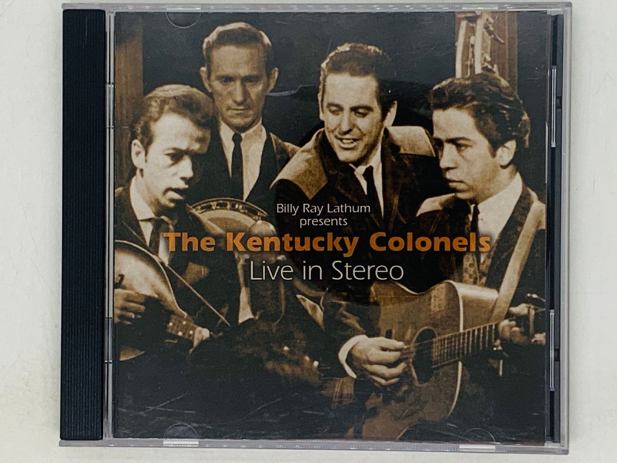 即決CD THE KENTUCKY COLONELS ケンタッキー・カーネルズ / LIVE IN STEREO / アルバム 激レア Y40_画像1