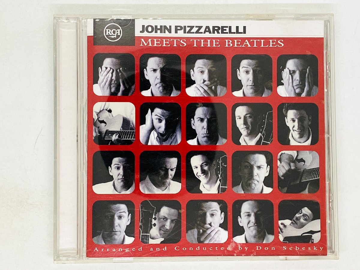 即決CD JOHN PIZZARELLI MEETS THE BEATLES / ジョン・ピザレリ ミーツ・ザ・ビートルズ ビートルズカヴァー T05_画像1