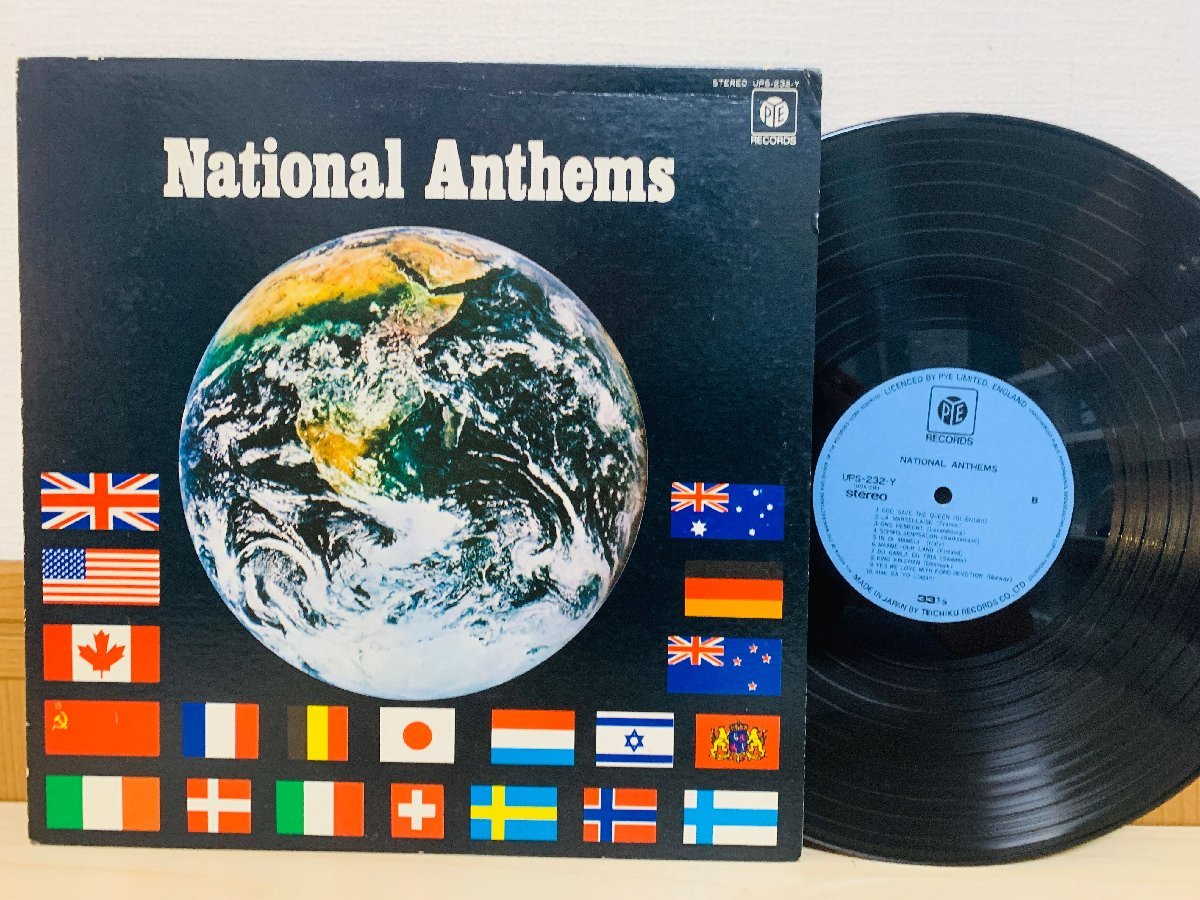 即決LP National Anthems / 世界の国歌名曲集 / レコード UPS-232-Y L19の画像1