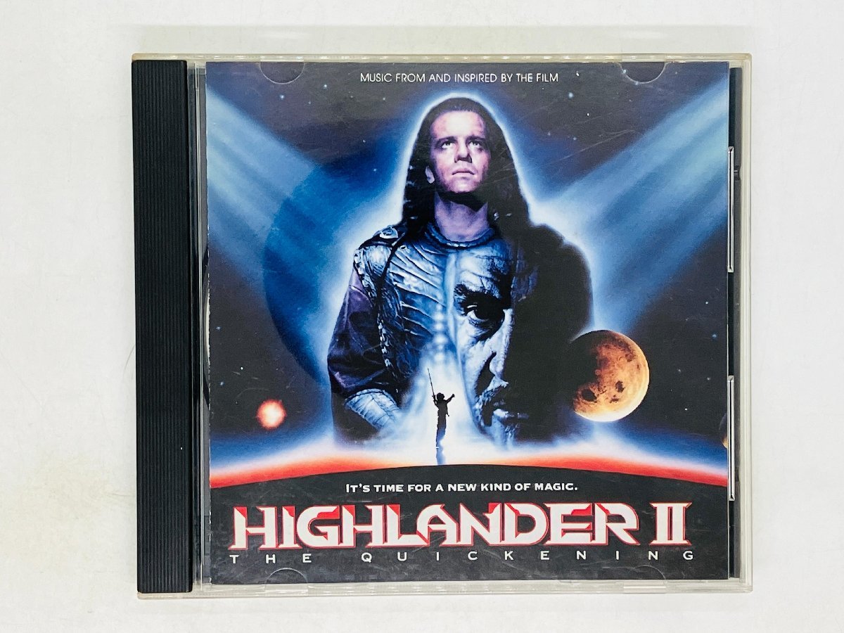 即決CD HIGHLANDER II / THE QUICKENING / ハイランダー2 オリジナル・サウンドトラック レア X03の画像1