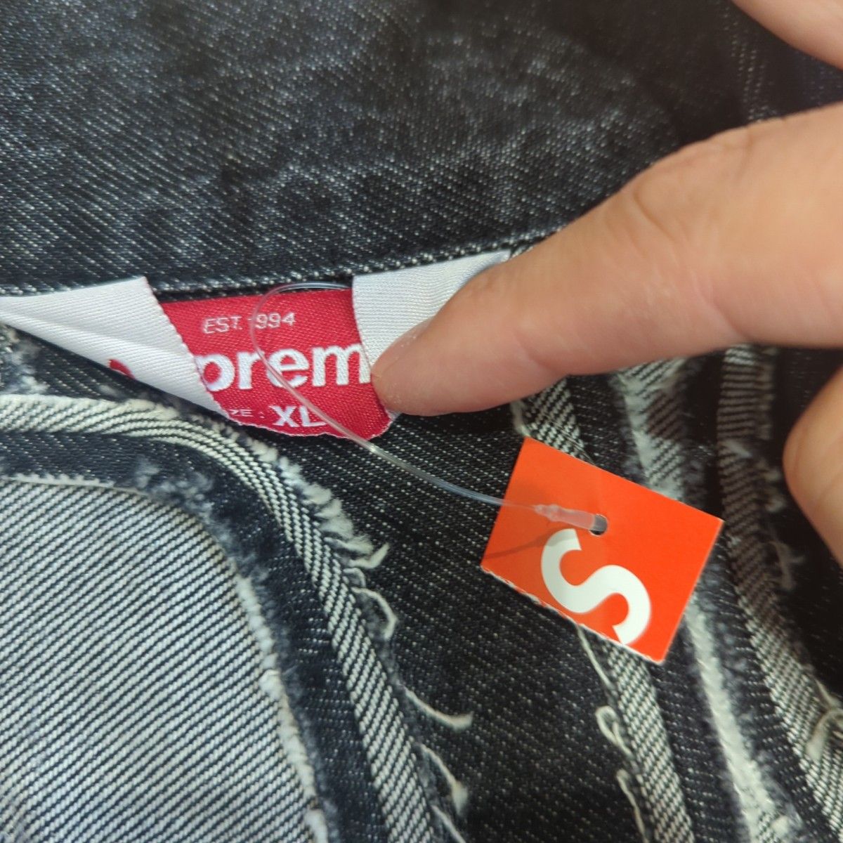 【新品未使用!】supreme シュプリーム デニムジャケット Gジャン