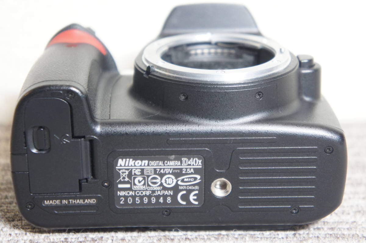 ●NIKON ニコン D40x ボディ●整9-19-7_画像6