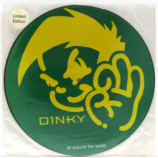 輸入 ピクチャー12inch☆ DINKY MEGAMIX Marianne A Girl Like Me（UK All Around The World 12AATWDINK1）Picture Disc Limited Edition_画像2