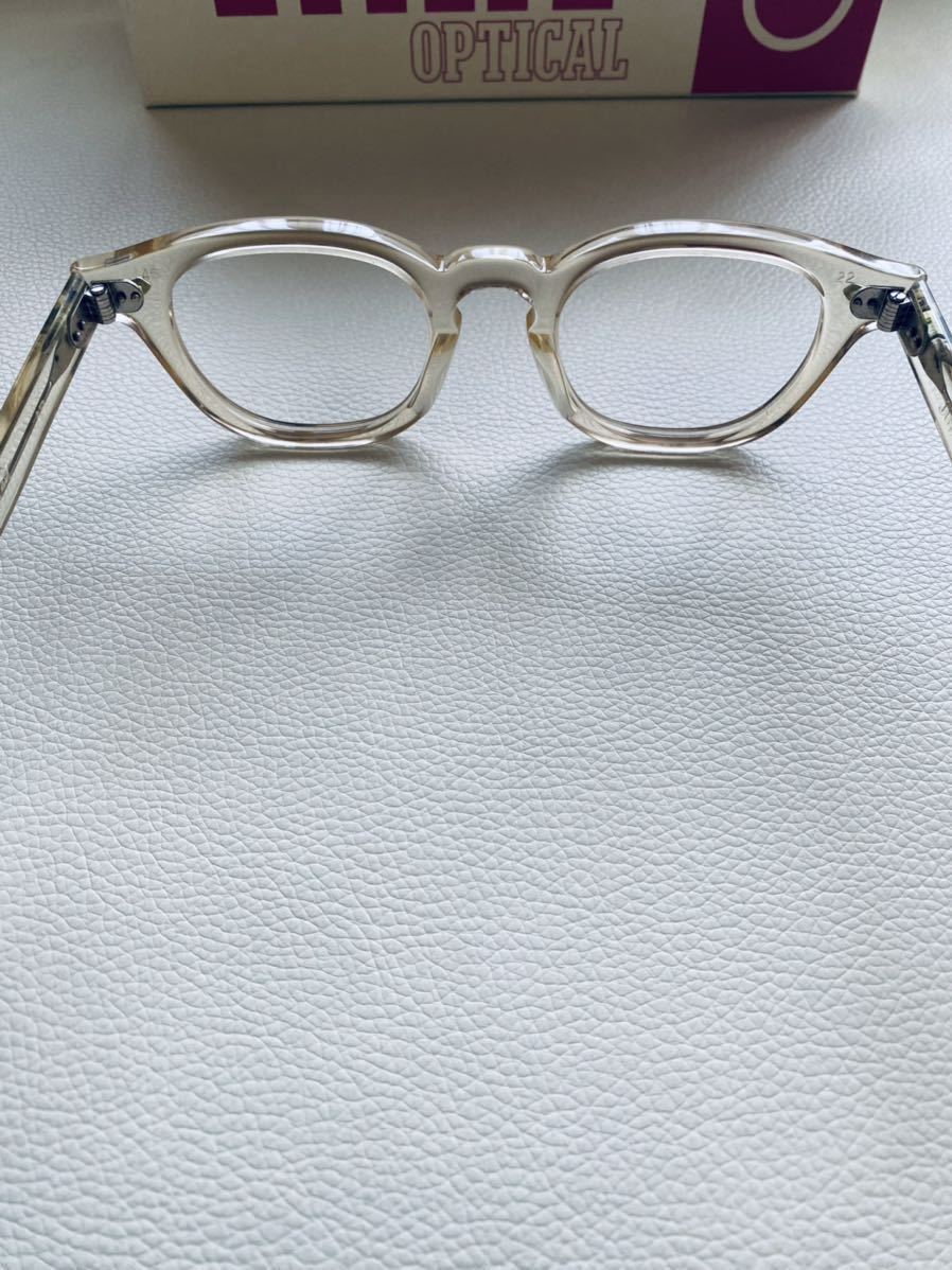 JULIUS TART OPTICAL AR46□22 シャンパンカラー　ジュリアスタートオプティカル　ジョニーデップ愛用　サングラス_画像8