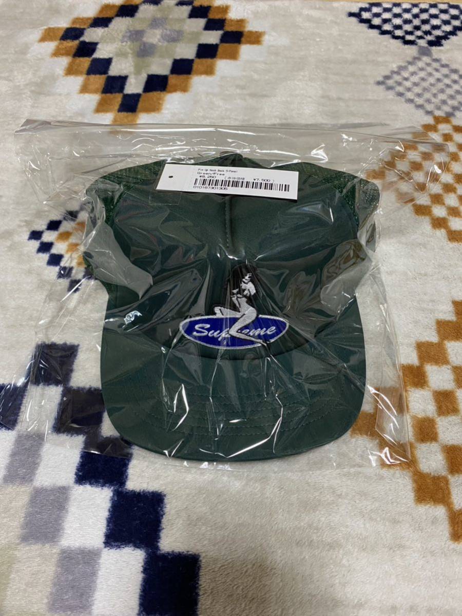 Supreme Pin Up Mesh Back 5-Panel グリーン キャップ BOX LOGO ボックスロゴ シュプリーム ピンナップ メッシュバック
