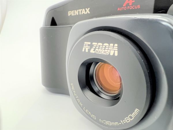 【１円スタート 動作確認済】Pentax ペンタックス Zoom 60 Date Black Point & Shoot 35mm Film Camera 1986995の画像8