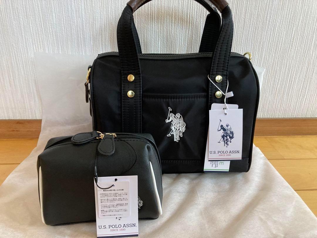 お買得】お値下げ不可 US POLO ASSN ボストンバック&ポーチ セット