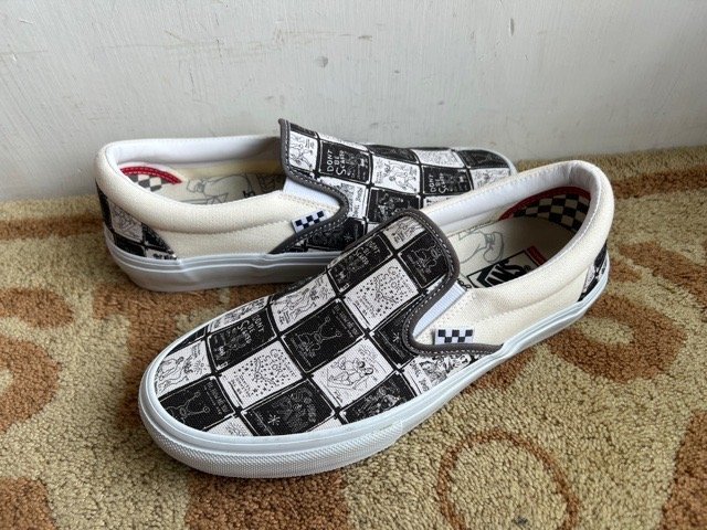 バンズ ダニエル・ジョンストン スリッポン 27.5cm SKATE Pro VANS DANIEL JOHNSTON