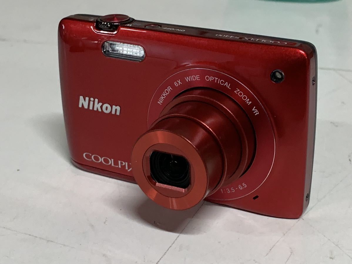 Nikon COOLPIX S4400 デジタルカメラ コンパクトデジタルカメラ　動作確認済み　送料無料
