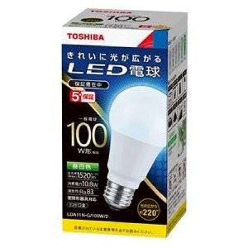 LED電球 昼白色 LDA11N-G/100W/2_画像2