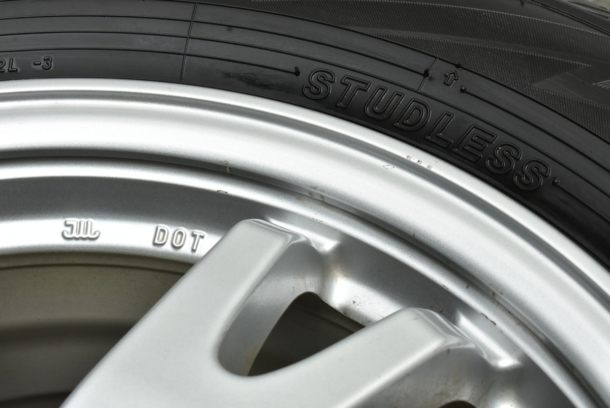 【バリ溝】トヨタ 30 プリウス 純正 15in 6J +45 PCD100 ヨコハマ アイスガード iG70 195/65R15 50系 カローラツーリング ウィッシュ_画像8