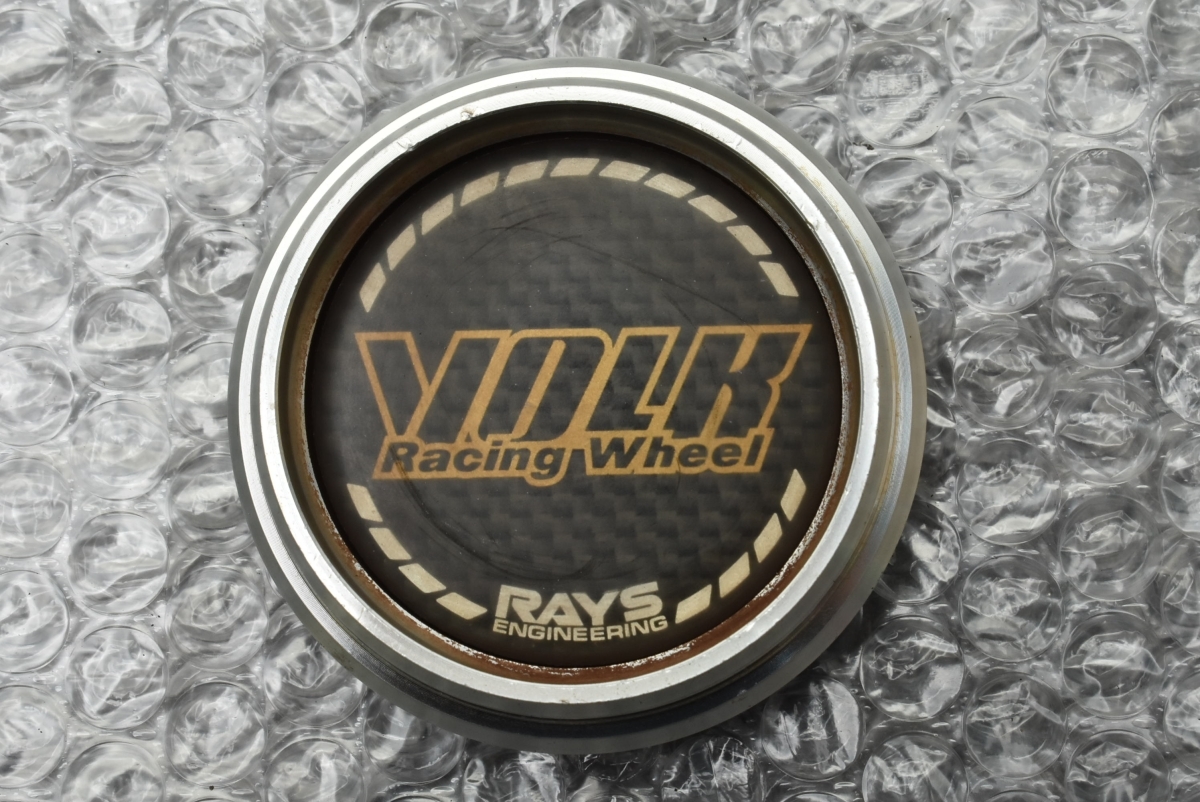 【希少品】RAYS VOLK Racing GT ロー タイプ2 センターキャップ 4枚セット レイズ ボルクレーシング TE37 CE28 ZE40 RE30 等に 送料無料_画像3