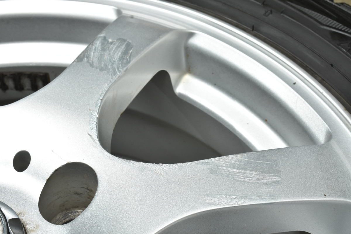 【程度良好品】ACTS 16in 6.5J +38 PCD114.3 ダンロップ ウィンターマックス WM01 195/60R16 ノア ヴォクシー セレナ ステップワゴン_画像8