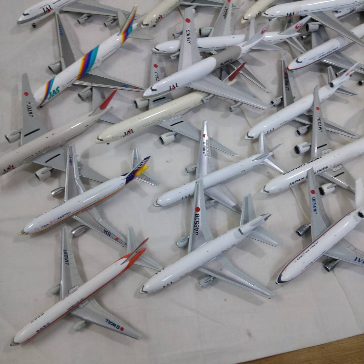 JAL 航空機モデル コレクション まとめ売り 大放出】JAL 日本航空 航空機 模型 大量おまとめ【飛行機 ダイ