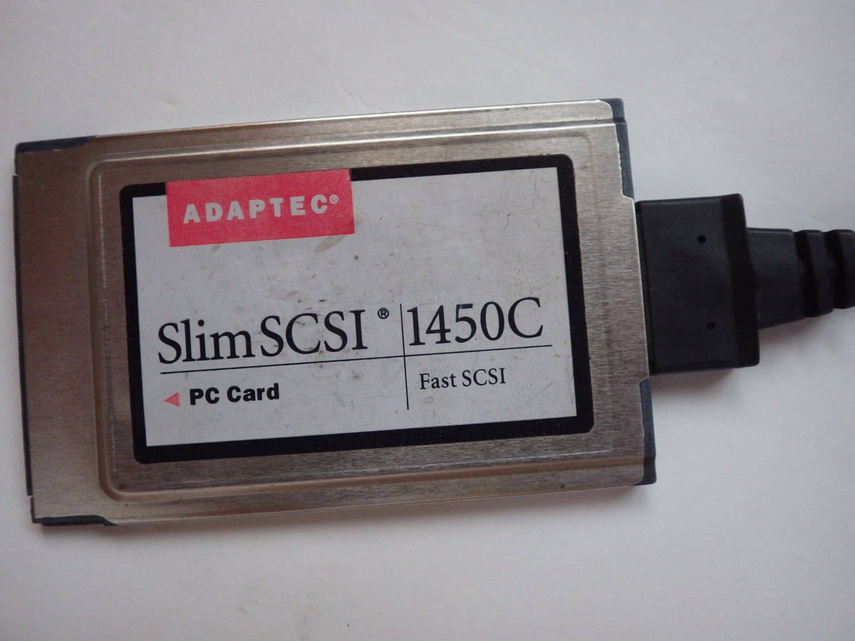 ☆即決！ADAPTEC(アダプテック) PCカード SlimSCSI 1450C Fast SCSI！！☆_画像2