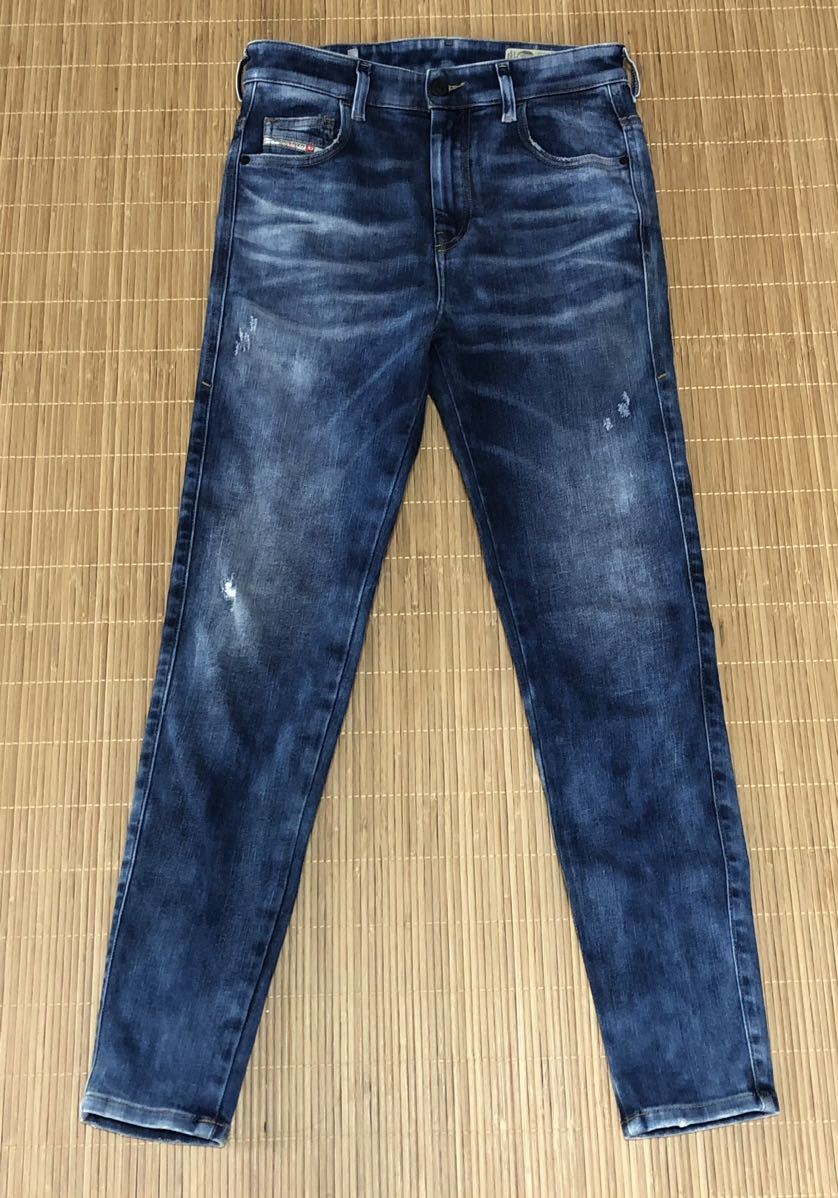 DIESEL ディーゼル ★ スキニー ジーンズ W27-L30 D-SLANDY-HIGH デニムパンツ イタリア製_画像1