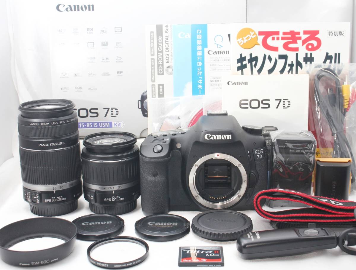 ヤフオク! - ☆【限定！極上美品】 Canon EOS 7D 手ブレ補正...