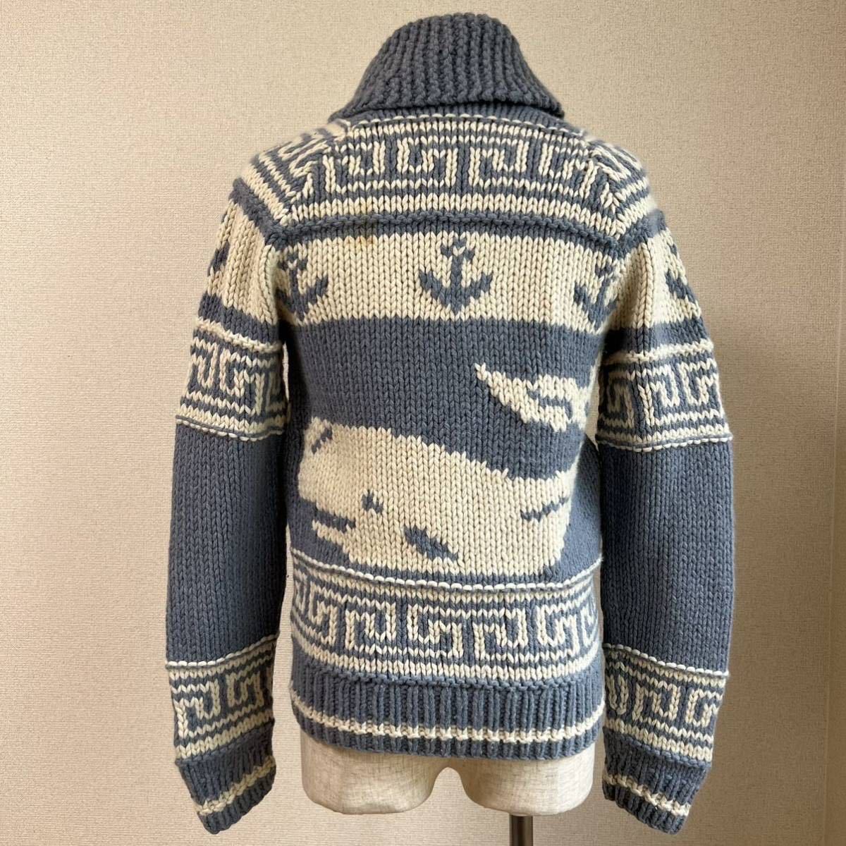 名作 RRL クジラ柄カウチン 梨花着用 激レア RRL LIMITEDダブルアール