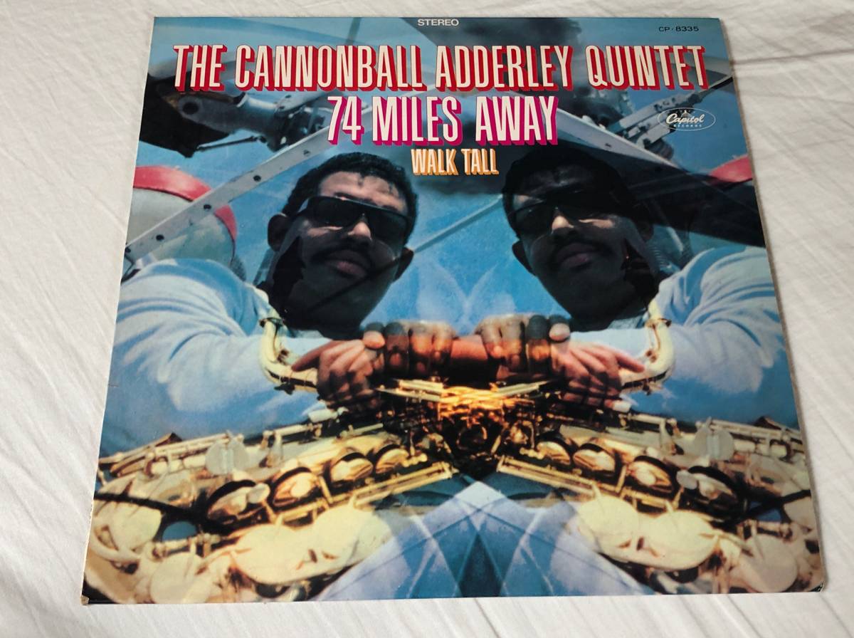 赤盤 ペラジャケ キャノンボール・アダレイ・クインテット/ウォーク・トール 中古LP アナログレコード Cannonball Adderley Vinyl CP8335_画像1