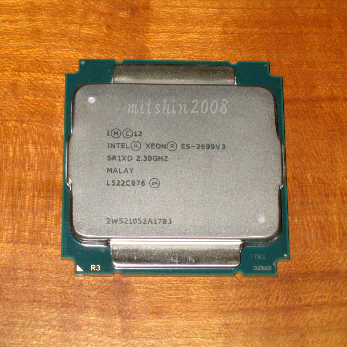 Intel Xeon E5-2699 v3 2.3GHz(TB:最大3.6GHz) 18コア LGA2011-3 Haswell 動作確認済 クリックポストなら送料185円 (E5-2699v3) [No.920]